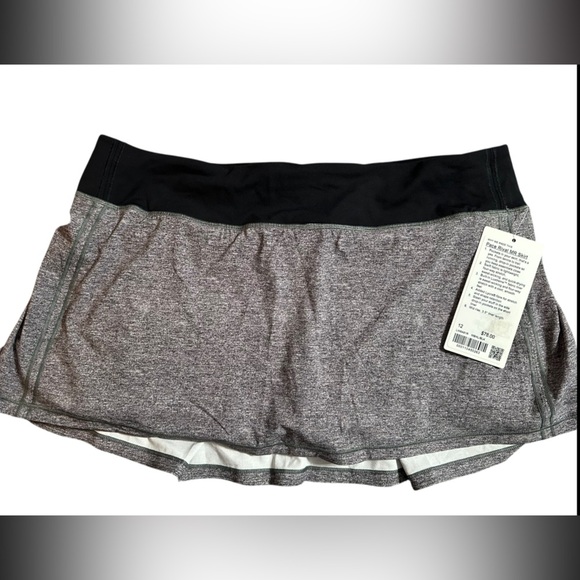 Lululemon Athletica Black and Gray Athletic Shorts - Picture 6 of 8